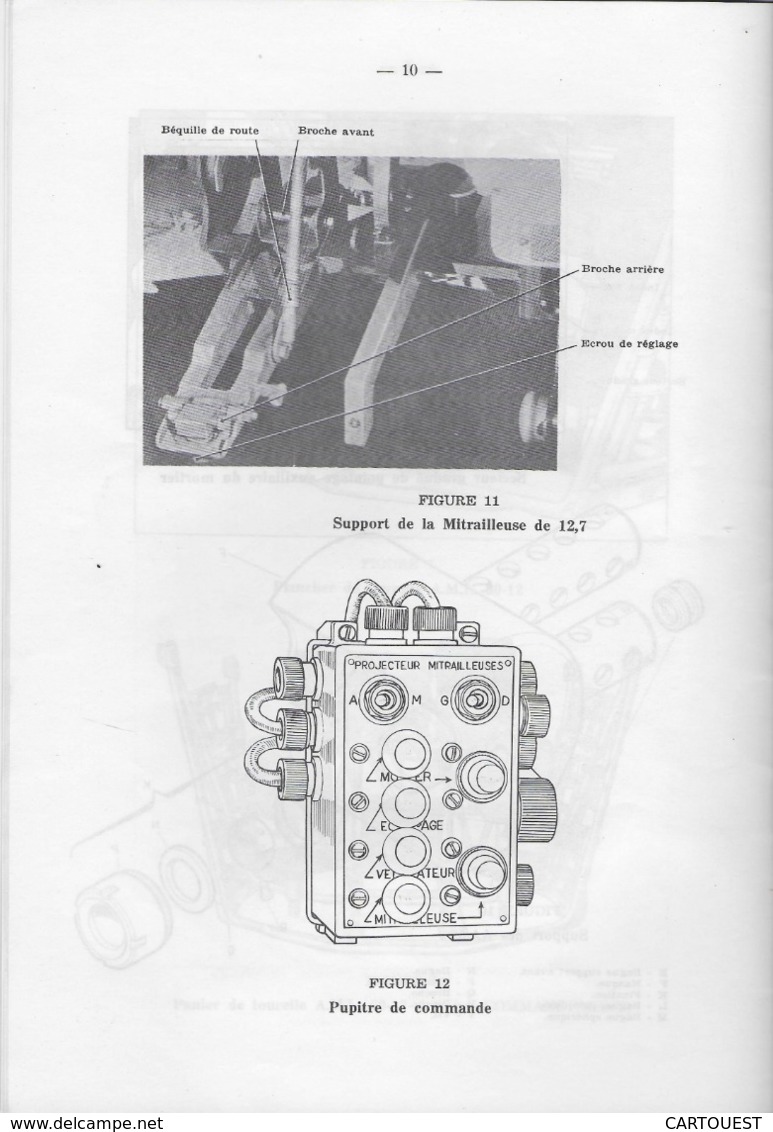 CHAR ASSAUT Tourelle HE. 60 de l' A. M. L. documentation technique (  FIGURES )  ♦♦☺ARMEE BLINDEE