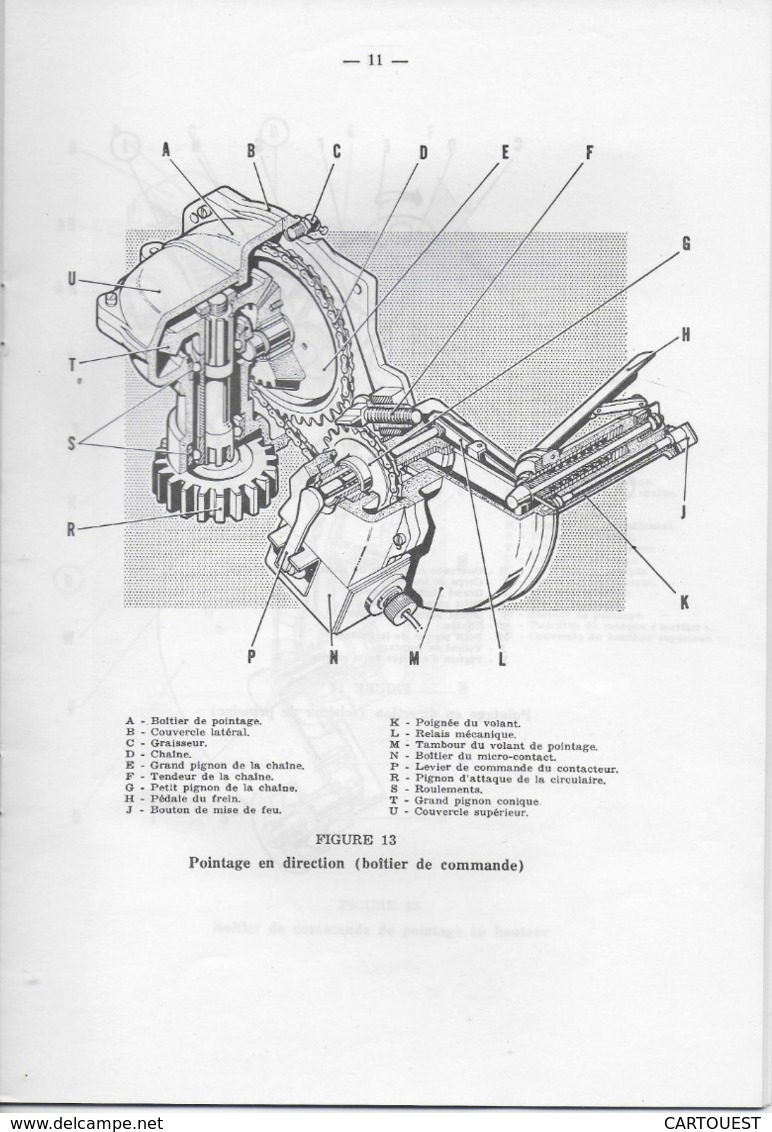 CHAR ASSAUT Tourelle HE. 60 de l' A. M. L. documentation technique (  FIGURES )  ♦♦☺ARMEE BLINDEE