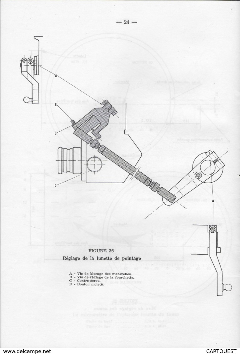 CHAR ASSAUT Tourelle HE. 60 de l' A. M. L. documentation technique (  FIGURES )  ♦♦☺ARMEE BLINDEE