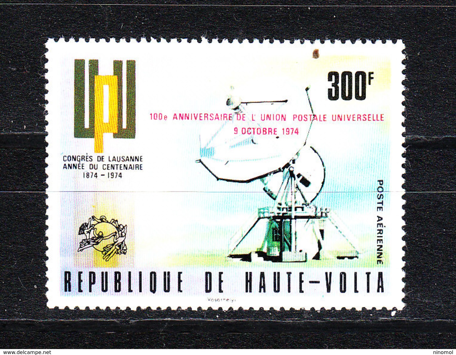 Alto Volta   - 1974.  UPU. Antenna Parabolica. MNH - Telecom