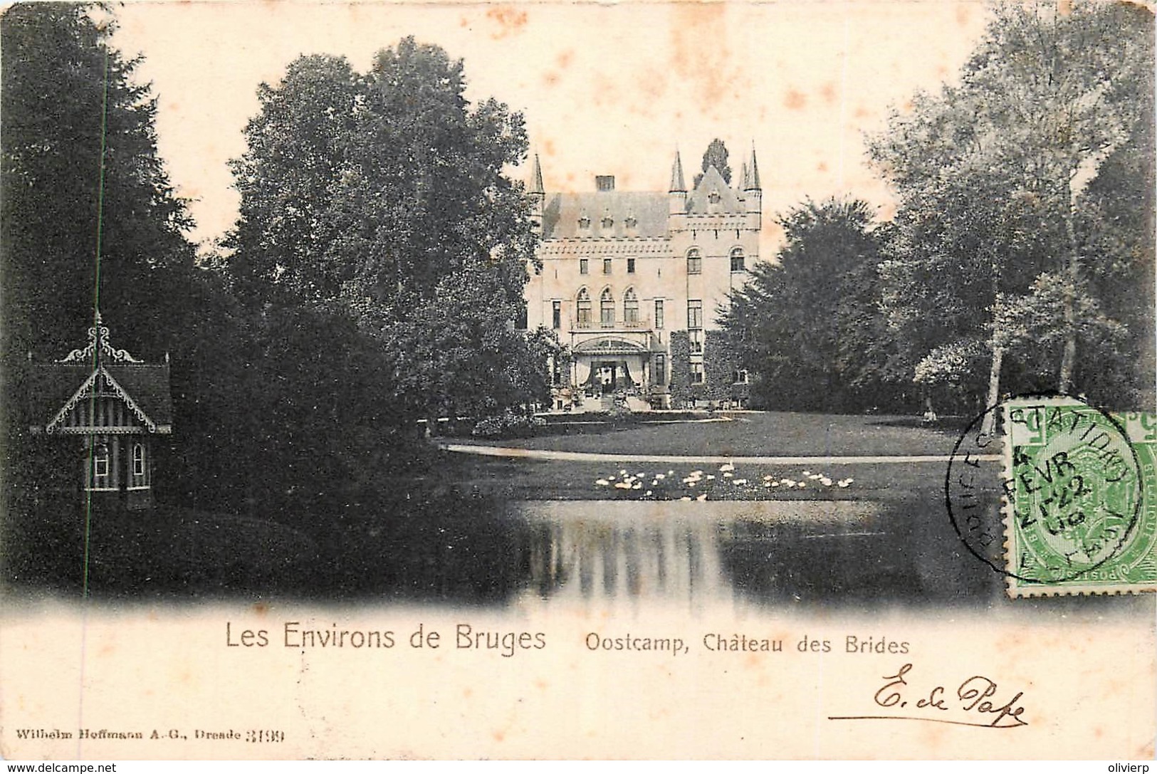 Les Environs De Bruges - Oostcamp - Château Des Brides -  Edit. Hoffmann N° 3199 - Oostkamp