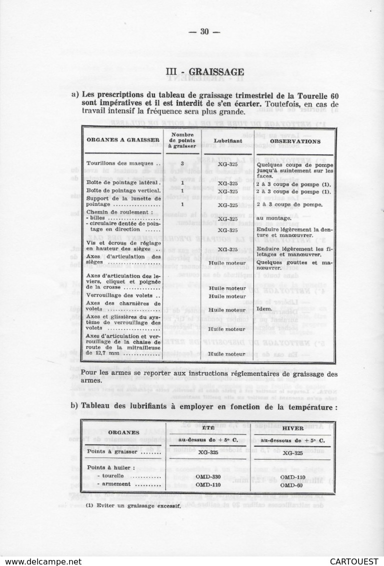 CHAR ASSAUT Tourelle HE. 60 de l' A. M. L. documentation technique (  TEXTE )  ♦♦☺ARMEE BLINDEE