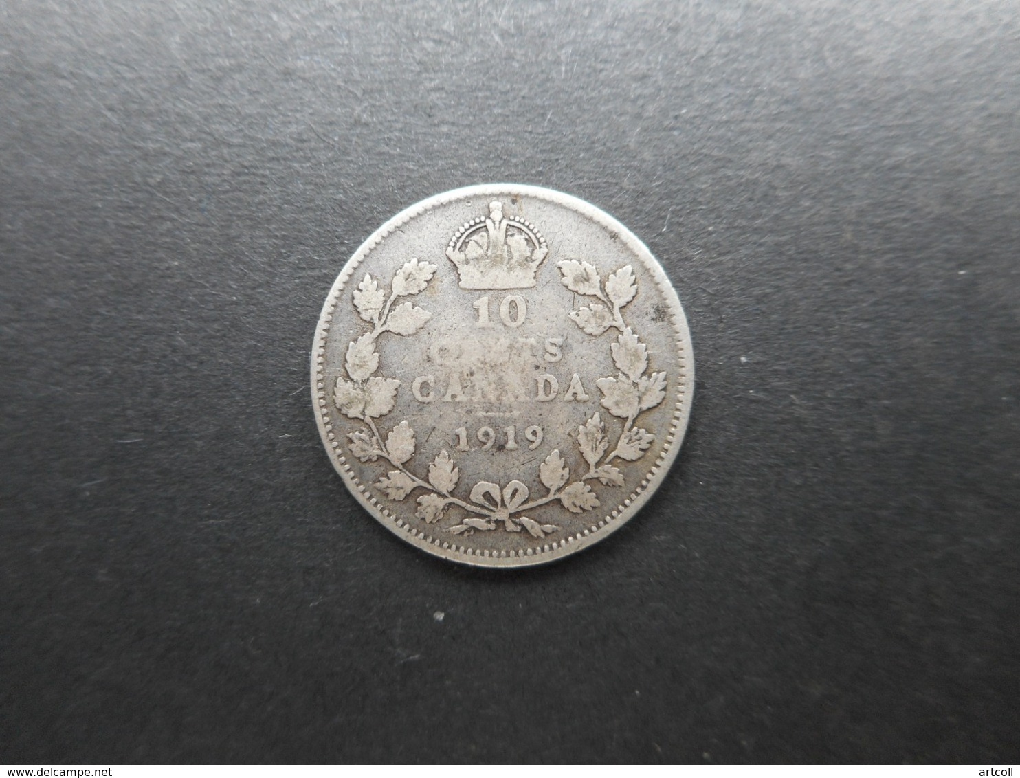 Canada 10 Cents 1919 George V - Canada