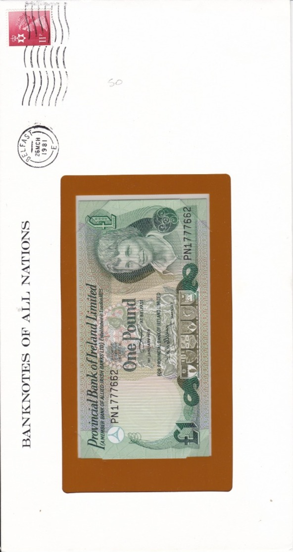BANKNOTES OF ALL NATIONS 1 POUND - Ierland