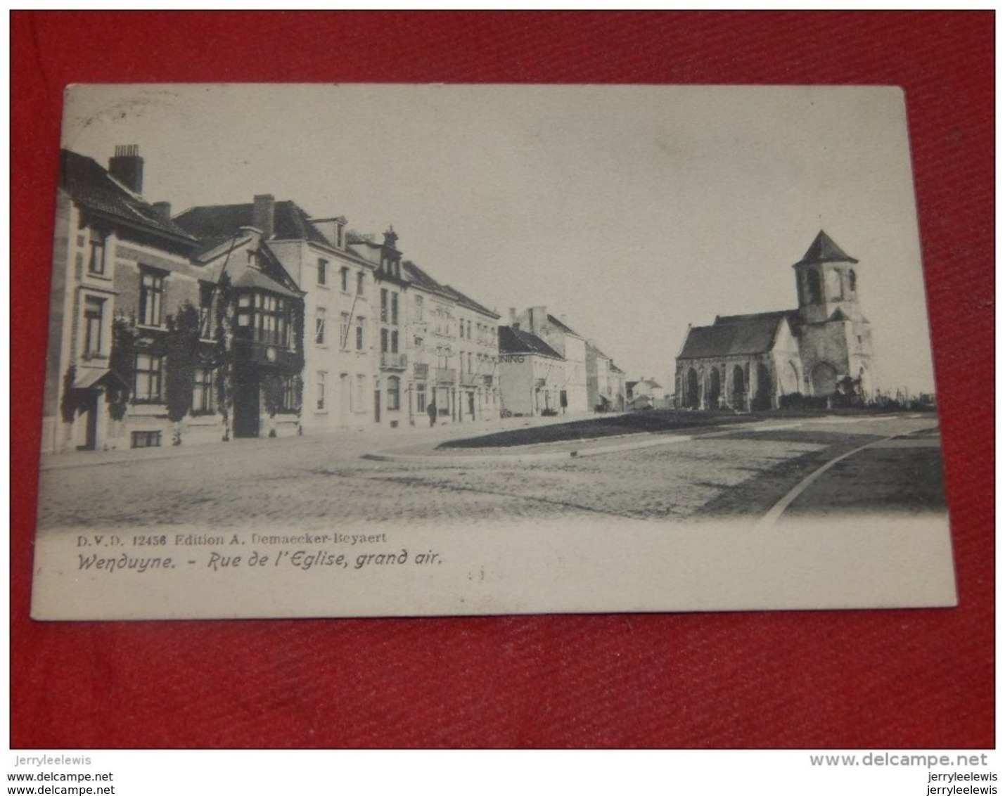 WENDUINE - WENDUYNE  -  Rue De L' Eglise, Grand Air   -  1906   - - Wenduine