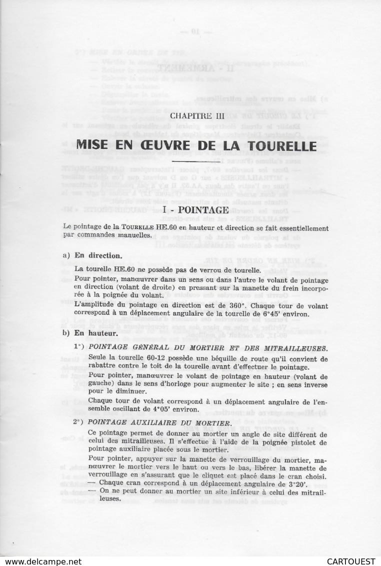 AUTO MITRAILLEUSE LEGERE  A. M. L. Type 245 documentation technique (  FIGURES )  ♦♦☺ARMEE BLINDEE