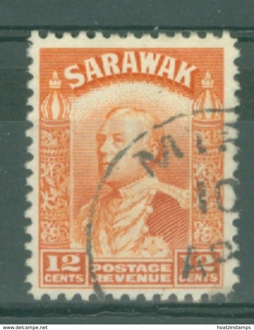 Sarawak: 1934/41   Charles Vyner Brooke    SG114a     12c   Orange   Used - Sarawak (...-1963)