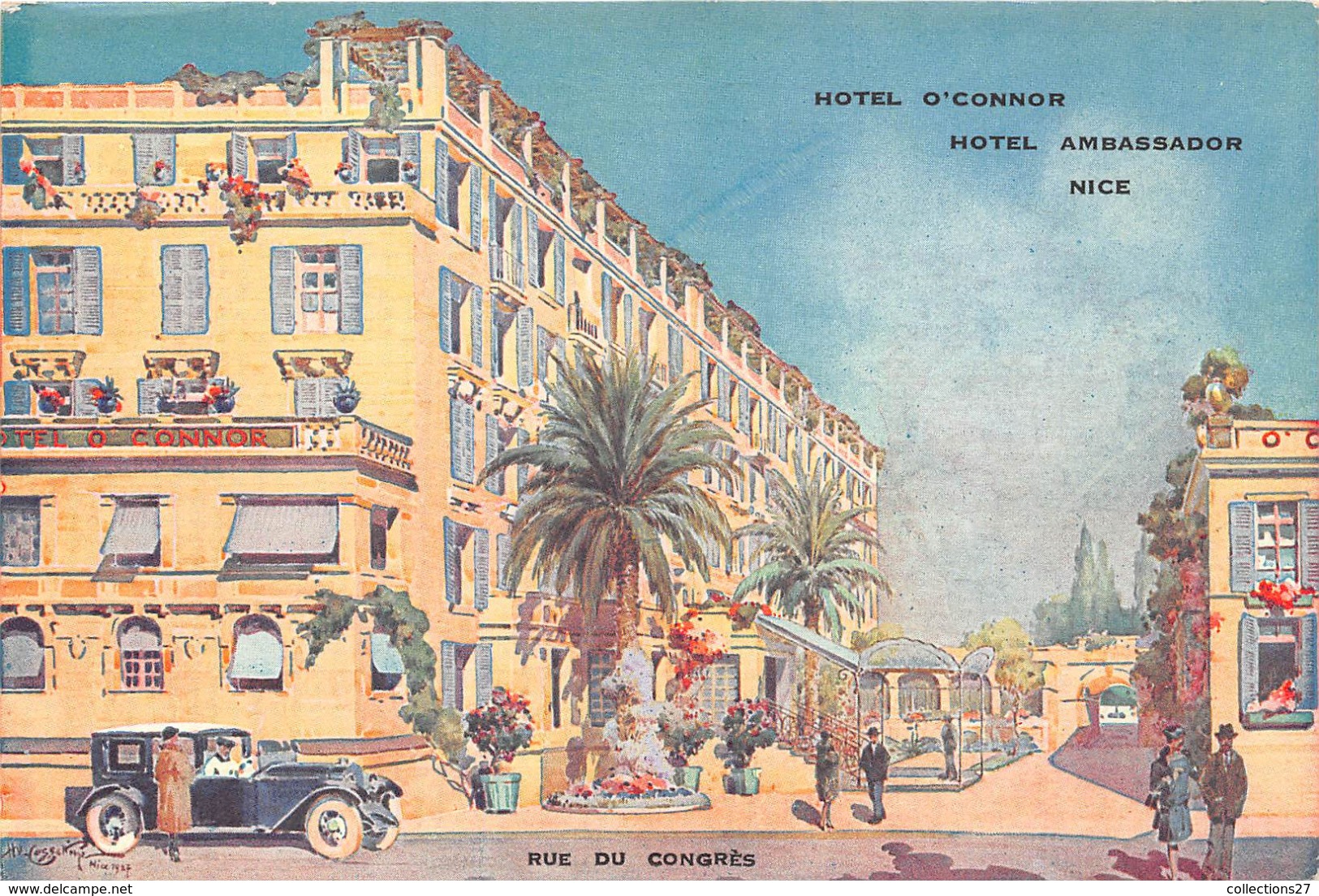 06-NICE- HÔTEL O'CONNOR- HÔTEL AMBASSADOR - Cafés, Hôtels, Restaurants