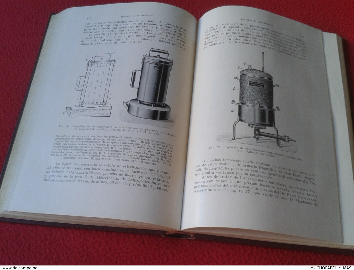 LIBRO BACTERIOLOGÍA Y ESTERILIZACIÓN APLICADAS A LA PRÁCTICA FARMACÉUTICA 1923 C. STICH BARCELONA ED. LABOR VER FOTOS...