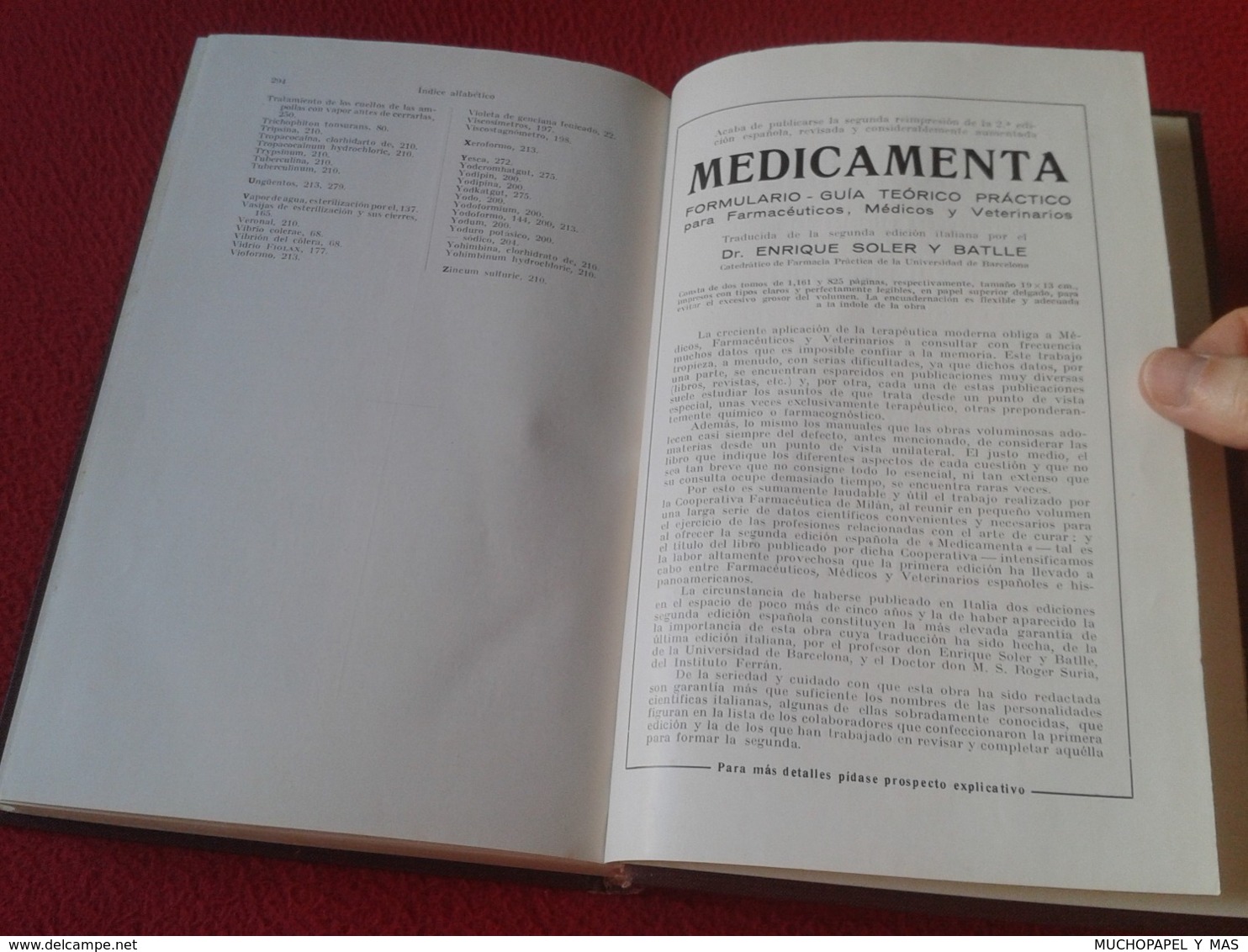 LIBRO BACTERIOLOGÍA Y ESTERILIZACIÓN APLICADAS A LA PRÁCTICA FARMACÉUTICA 1923 C. STICH BARCELONA ED. LABOR VER FOTOS...