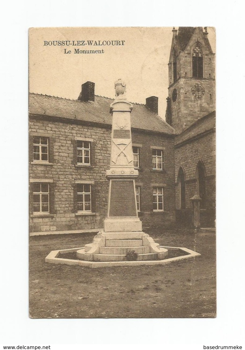 BOUSSU-LEZ-WALCOURT   Le Monument (1929). - Froidchapelle