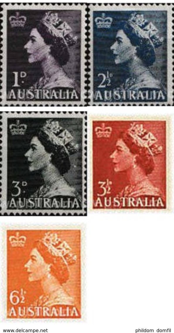 Ref. 42928 * MNH * - AUSTRALIA. 1953. QUEEN ELIZABETH II . REINA ISABEL II - Ongebruikt