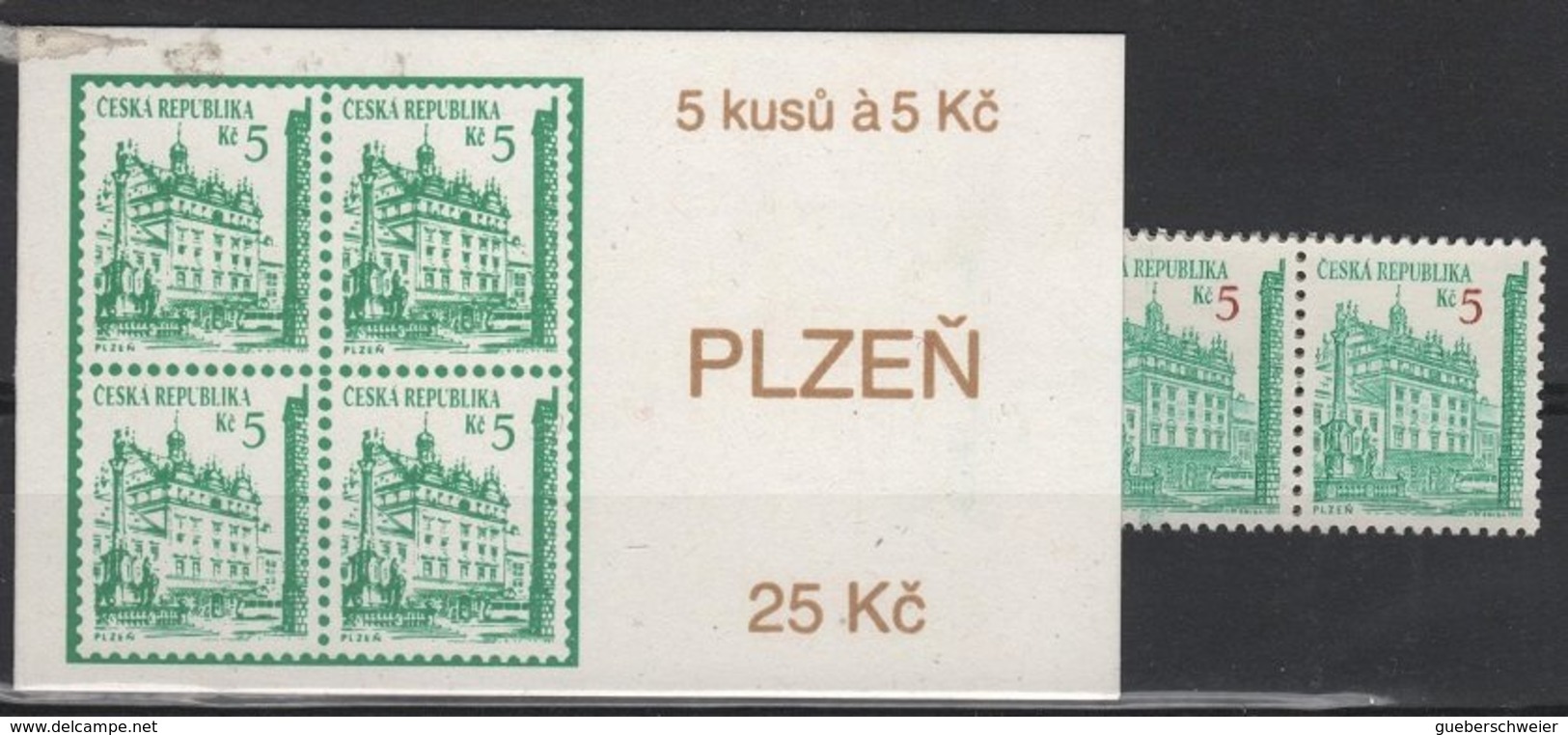 ARCH 13 - TCHEQUIE Carnet C 17 Neuf** - Unused Stamps