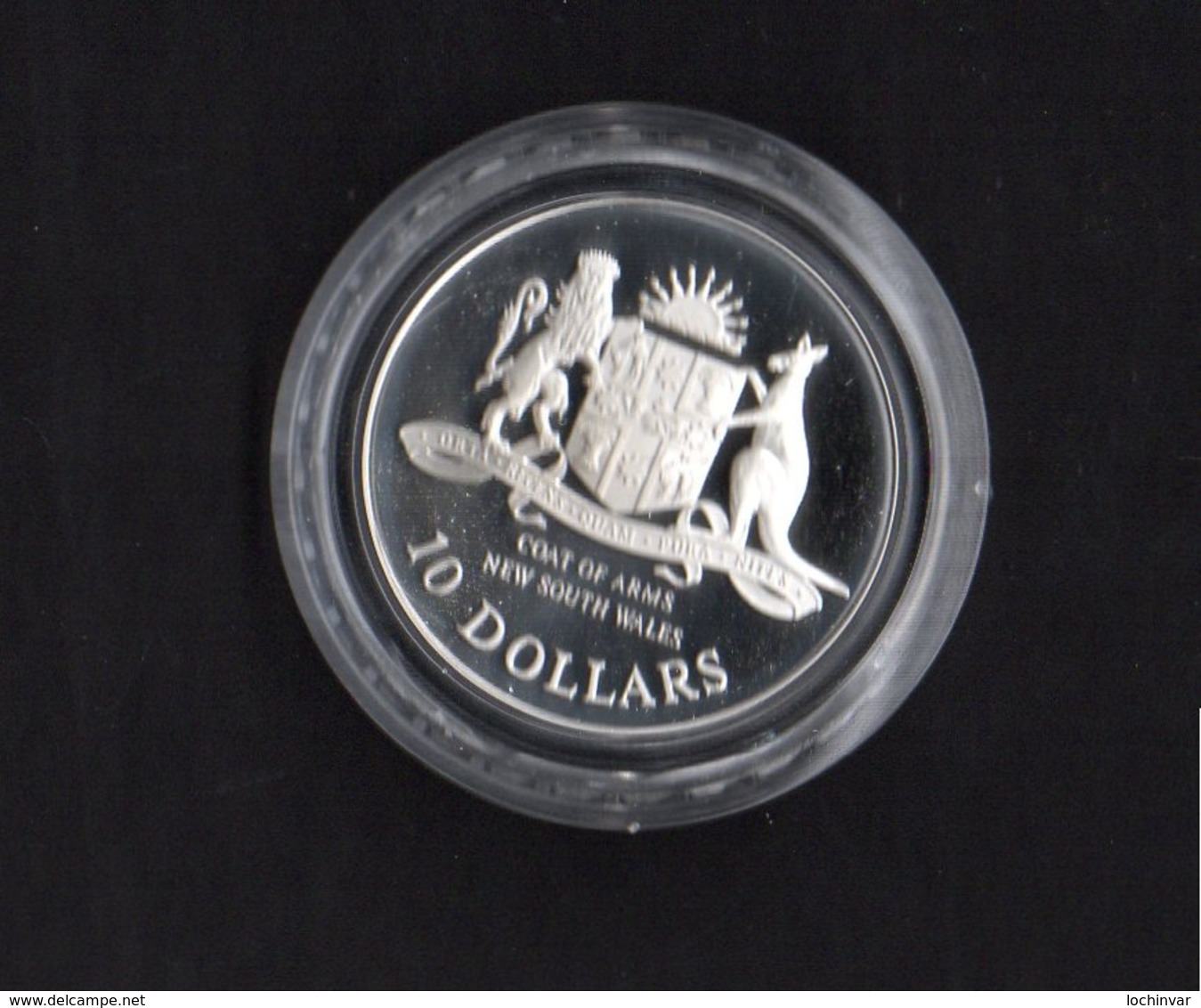 AUSTRALIA, 1987 $10 STATES(NSW) SILVER PROOF COIN, 20g, 92.5% - 10 Dollars