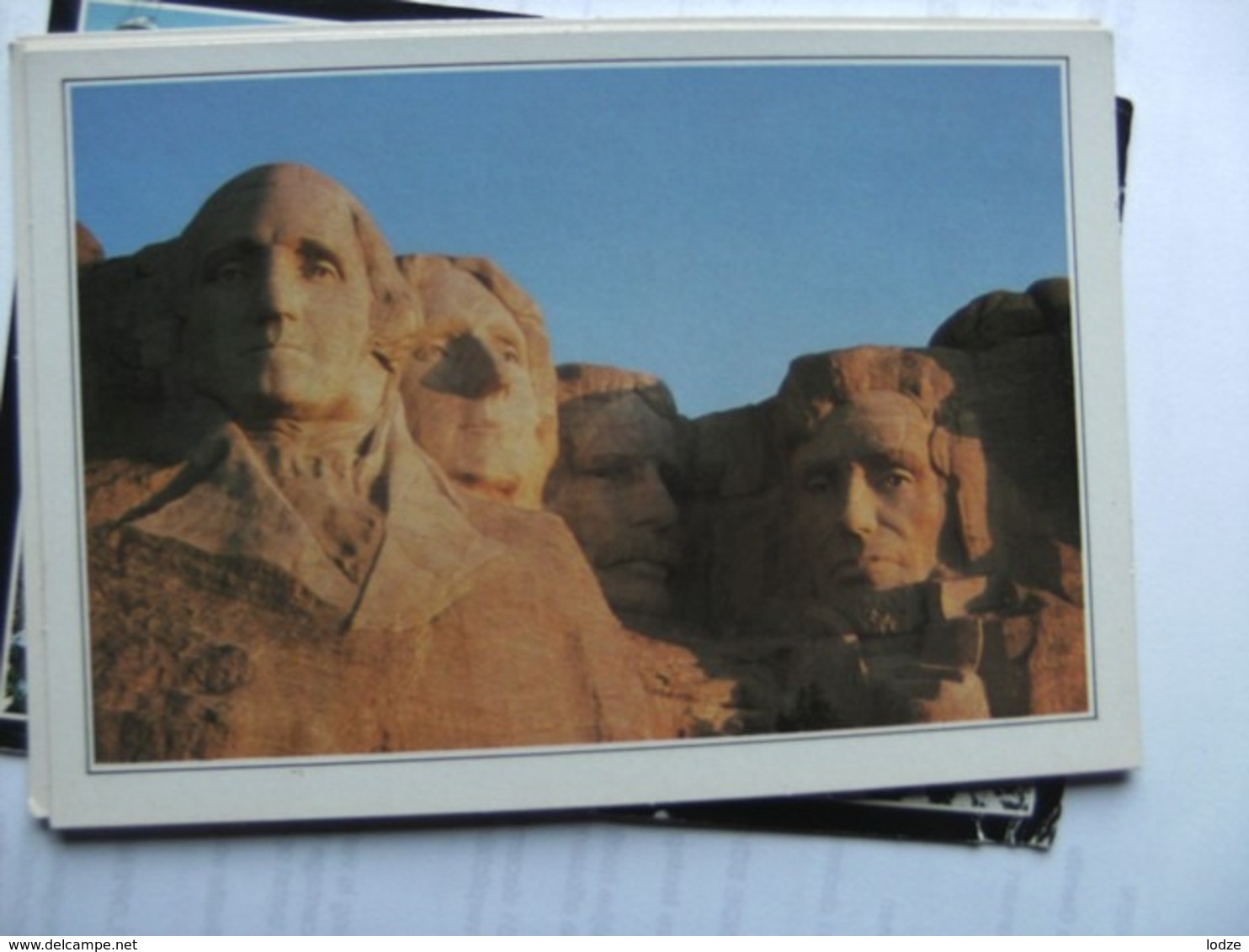 America USA SD Mount Rushmore Heads Of Four Presidents - Mount Rushmore