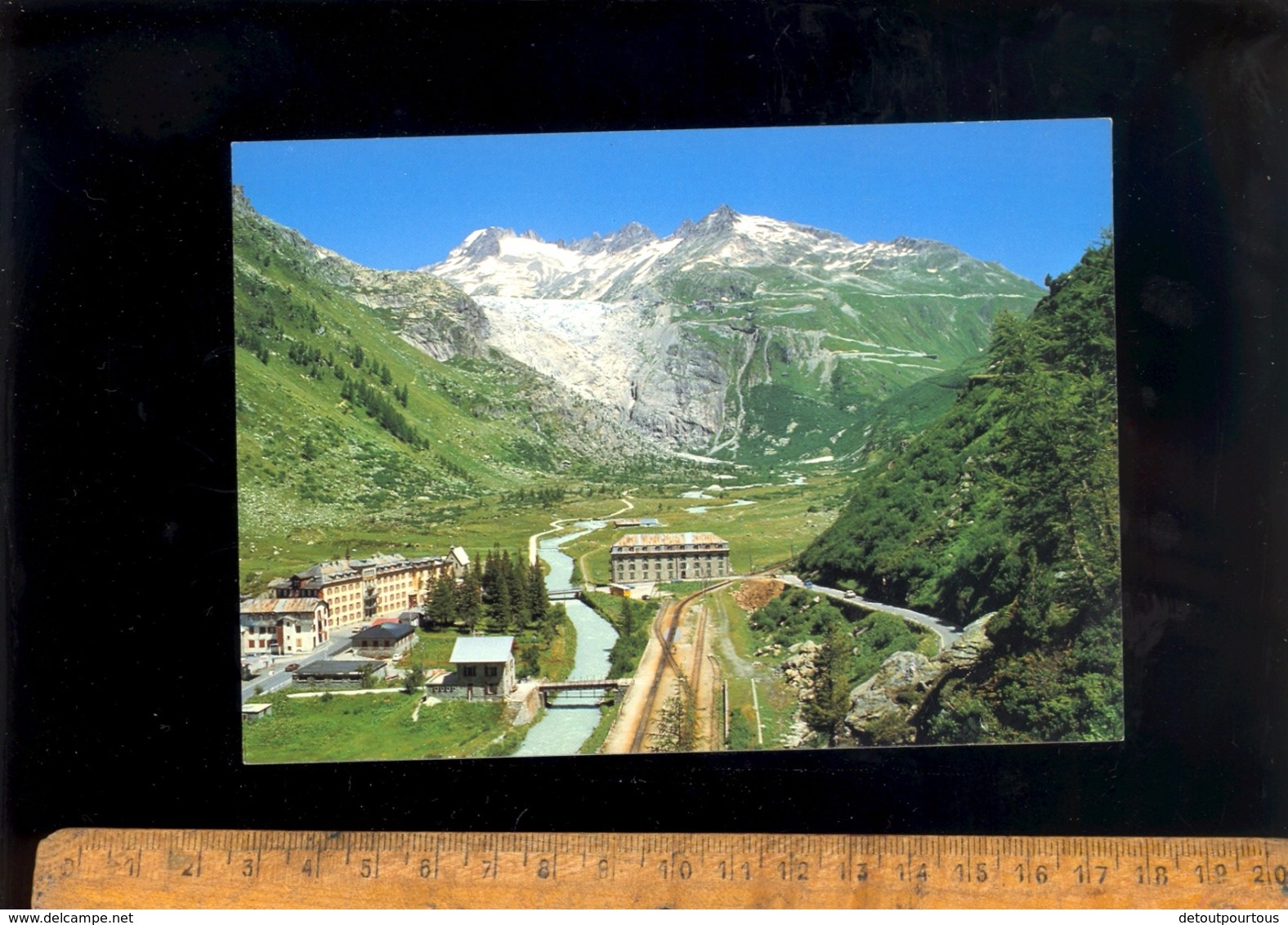 RHONEGLETSCHER GLETSCH Obergoms Glacier Du Rhône   Wallis Valais - Obergoms