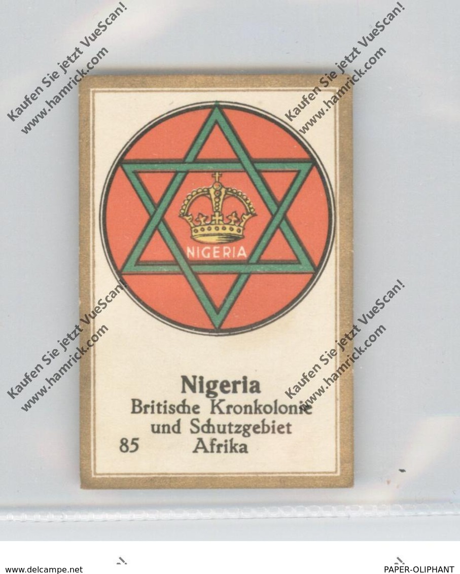 NIGERIA - Staatswappen - Abdullah-Vignette / Cinderella - Nigeria