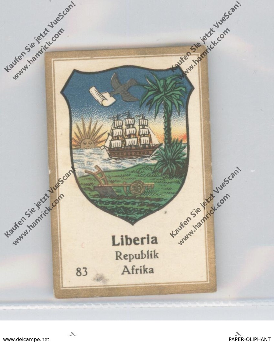 LIBERIA - Staatswappen - Abdullah-Vignette / Cinderella - Liberia