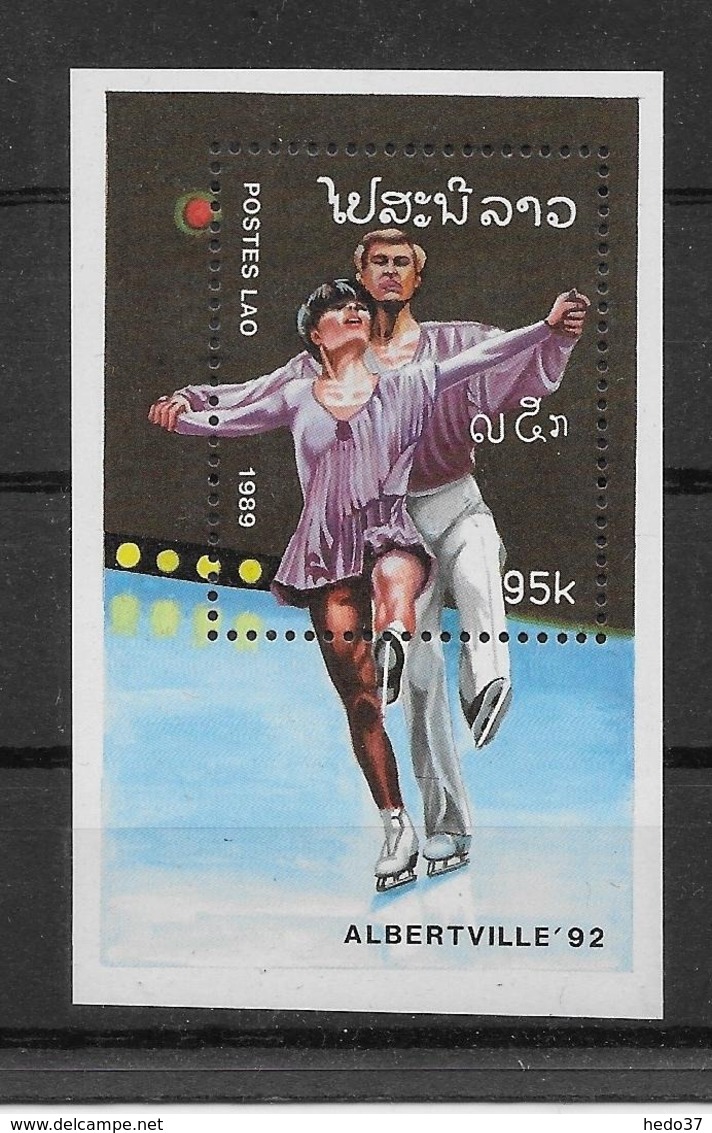 Thème Sports - Patinage Artistique - Laos - Timbres Neufs ** Sans Charnière - TB - Kunstschaatsen