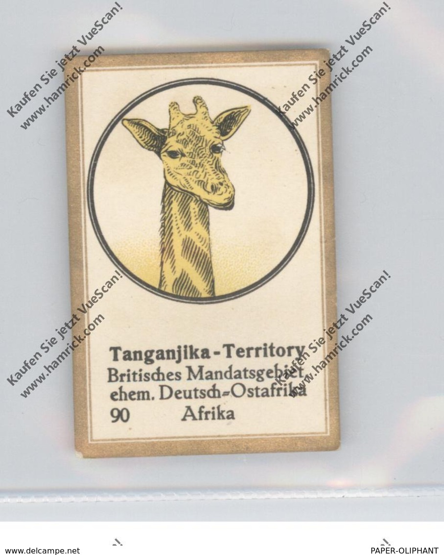 TANGANJIKA-TERRITORY - Provinzwappen - Abdullah-Vignette / Cinderella - Tansania