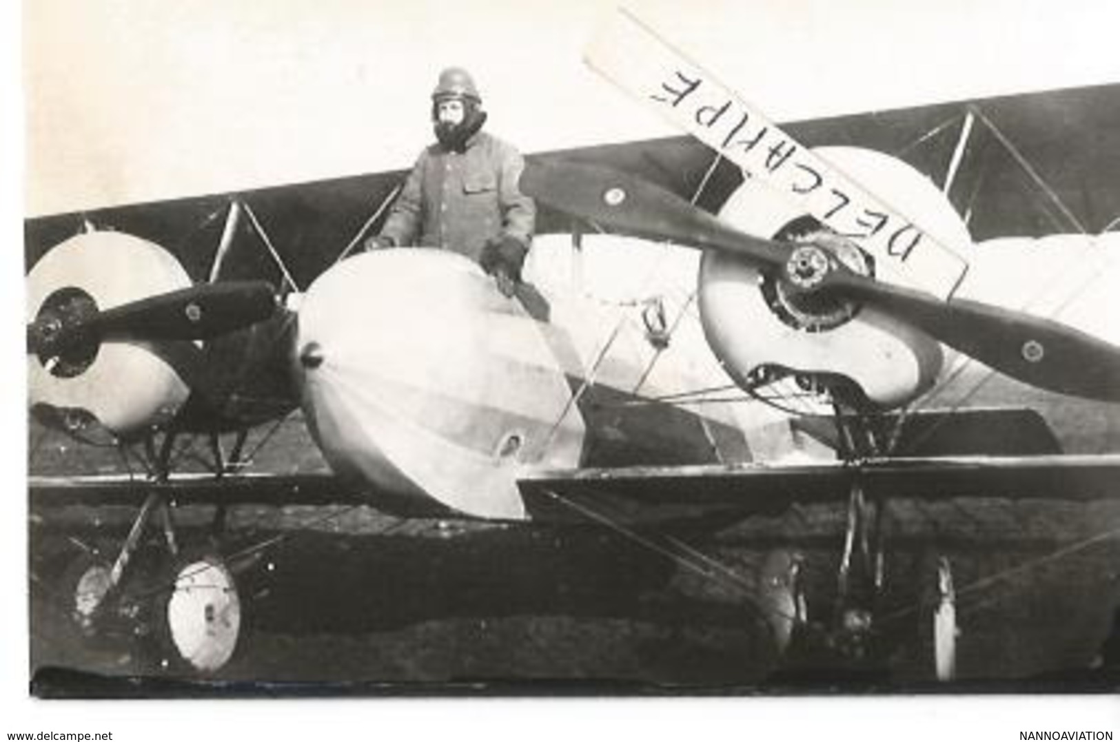 PHOTO AVION CAUDRON A IDENTIFIER 10X7CM - Luftfahrt