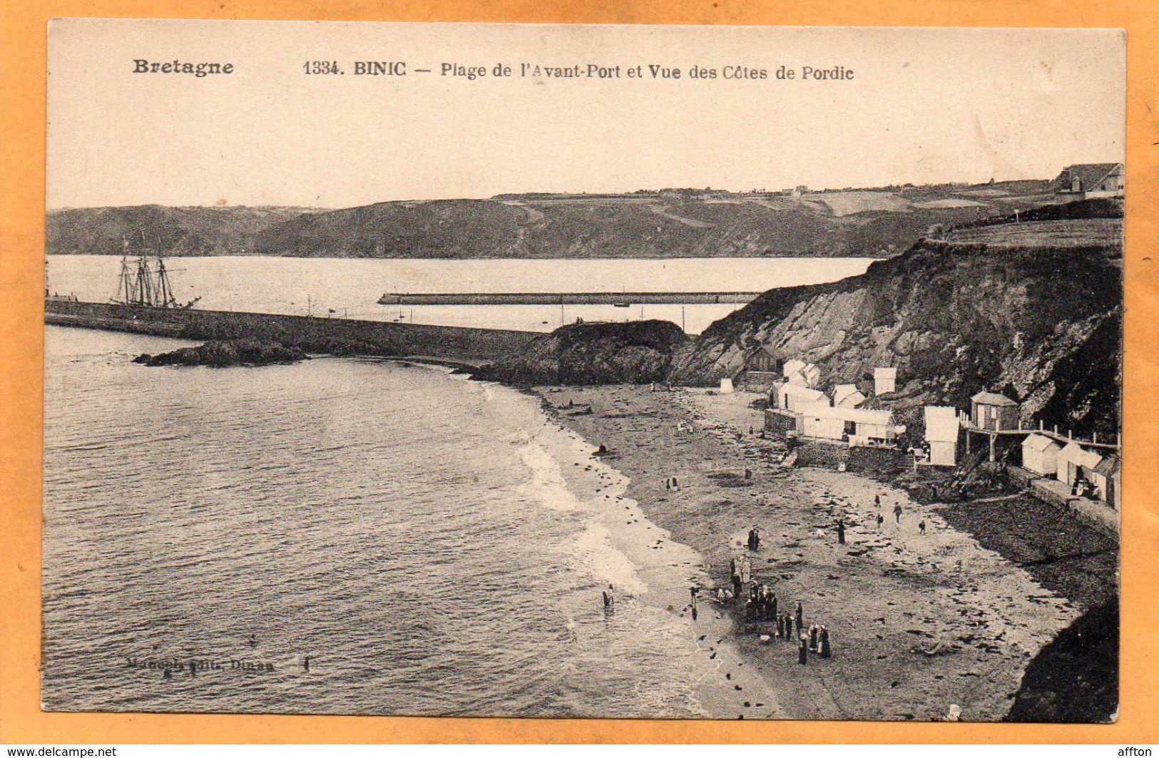 Binic France 1915 Postcard - Binic