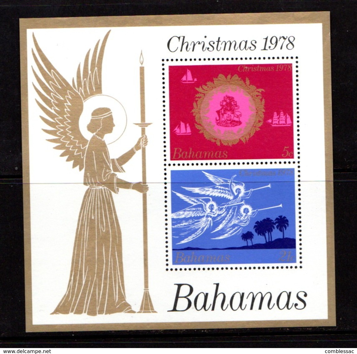 BAHAMAS    1978    Christmas    Sheetlet    MNH - Bahamas (1973-...)