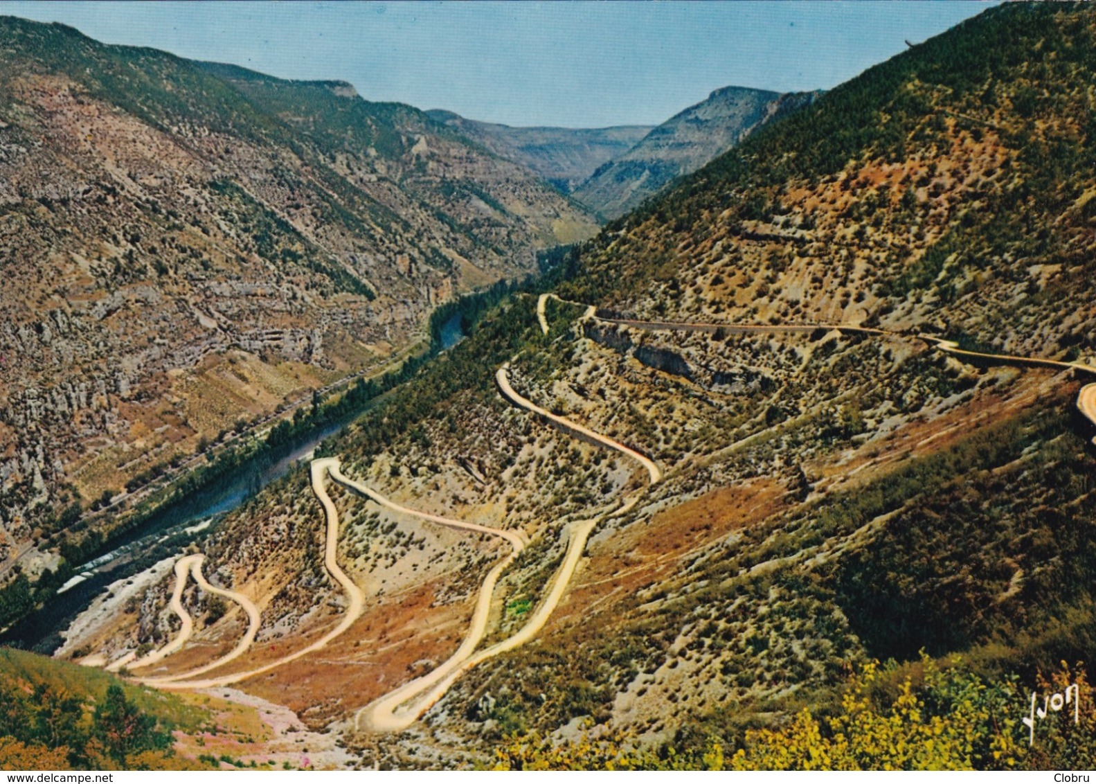 48 Les Gorges Du Tarn, Les Lacets De La Malène - Gorges Du Tarn