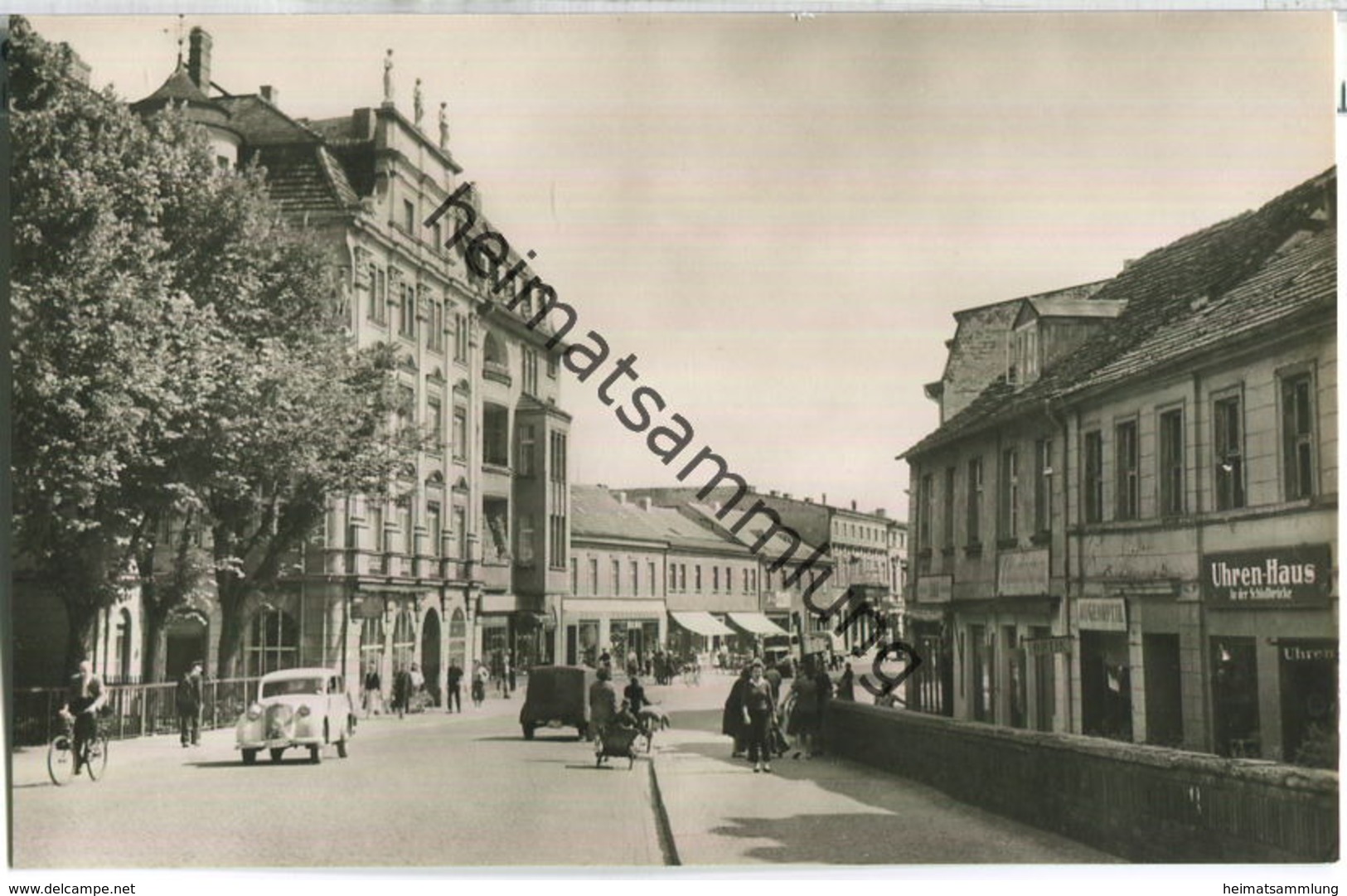 Oranienburg - Straße Des Friedens - Verlag H. Sander Berlin - Foto-Ansichtskarte 60er Jahre - Oranienburg