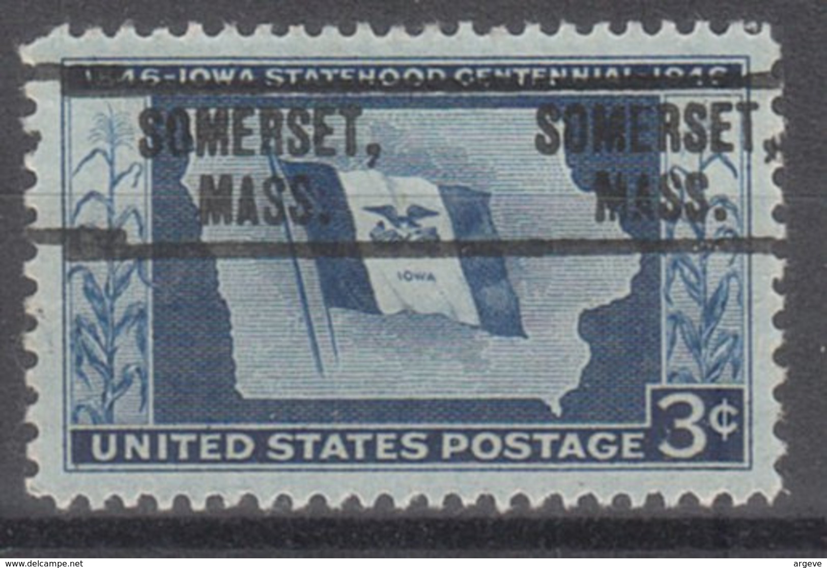 USA Precancel Vorausentwertung Preo, Locals Massachusetts, Somerset 735 - Vorausentwertungen