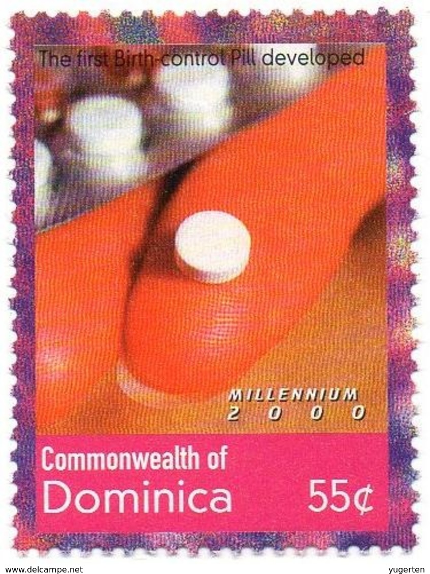 DOMINICA 1v MNH** Birth-Control Pill Pilule Contraceptive Contraception Antibabypille Pastilla Del Día Después Health - Other & Unclassified