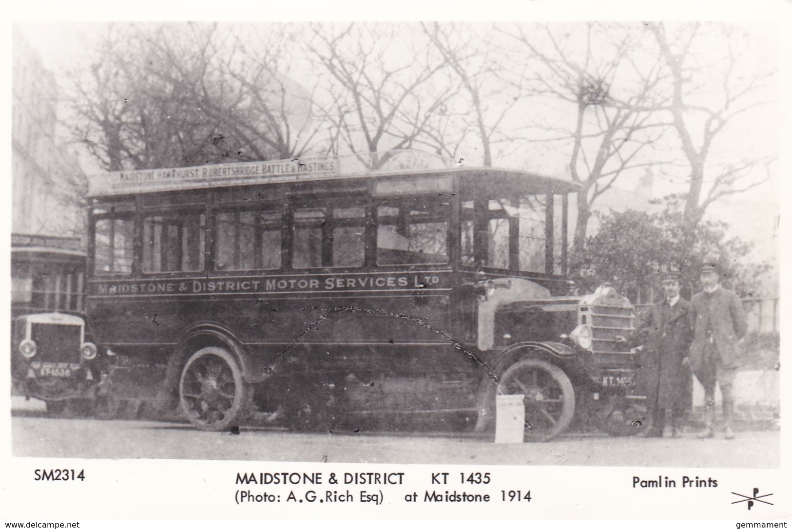 MAIDSTONE @ DISTRICT MOTOR BUS.  PAMLIN - Other & Unclassified