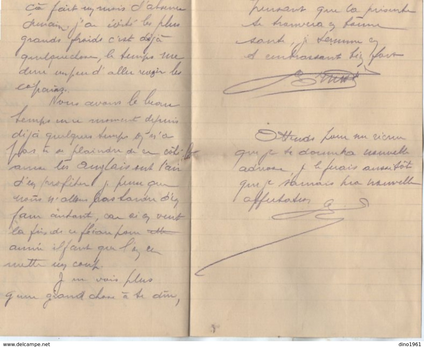TB 2660 - Lettre En Franchise Militaire - Dépot D'Eclopés De BAINVILLE - SUR - MADON Pour St LAURENT - LES - MACON - Guerra Del 1914-18
