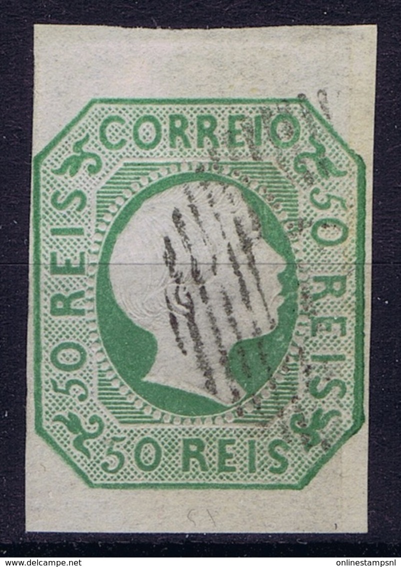 Portugal Mi 7A Used Cancelled 1855 Nice Margins - Oblitérés