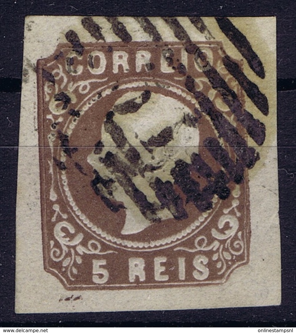 Portugal Mi 12 II  Used Cancelled 1862 Nice Margins - Used Stamps