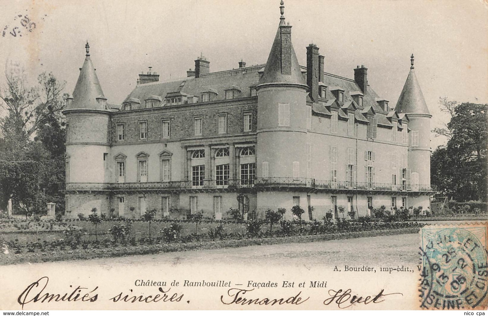 Chateau De RAMBOUILLET - Façades Est Et Midi - Rambouillet (Château)