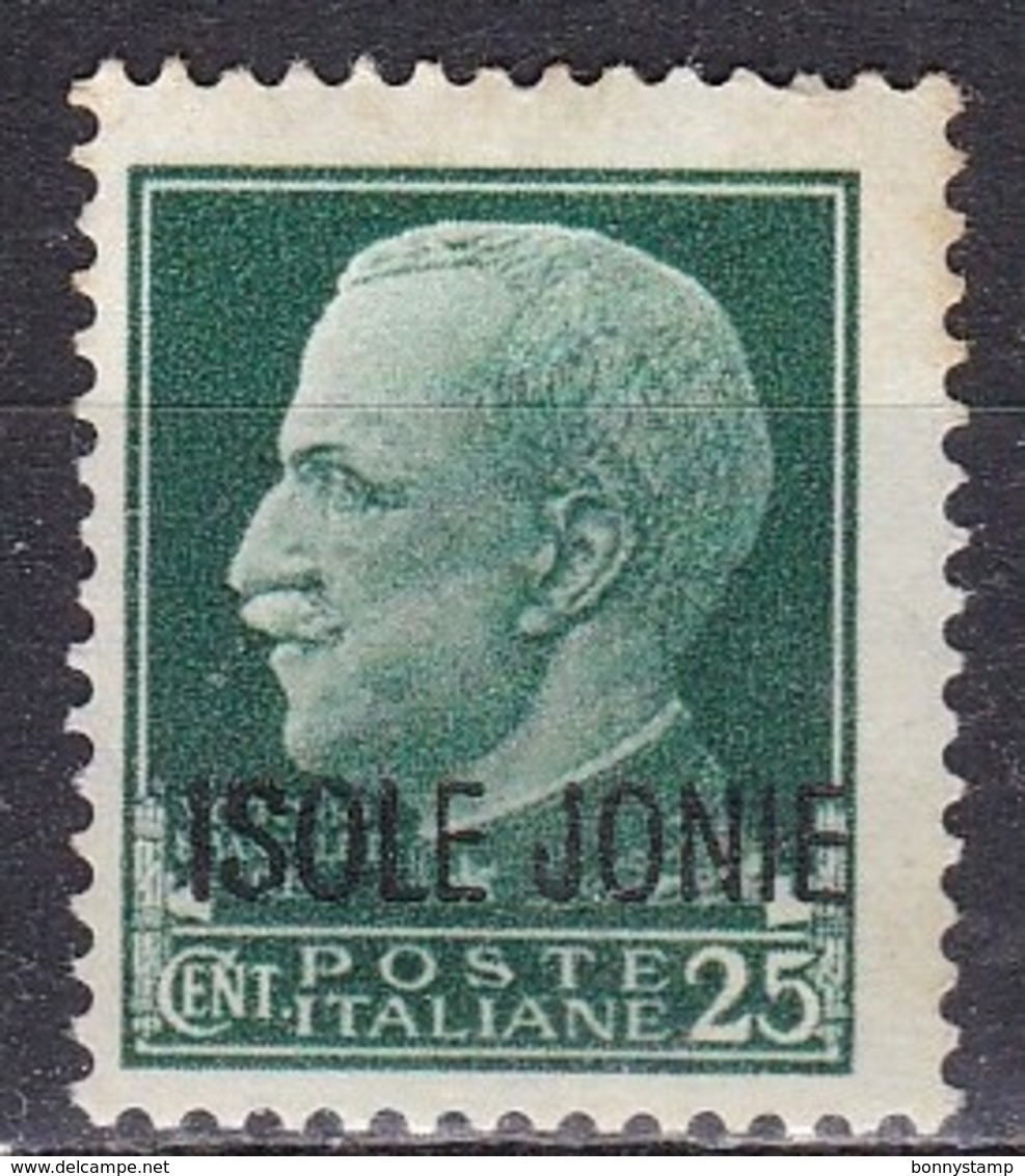 Isole Jonie, 1941 - 25c Soprastampato - Nr.4 MNH** - Ionische Inseln