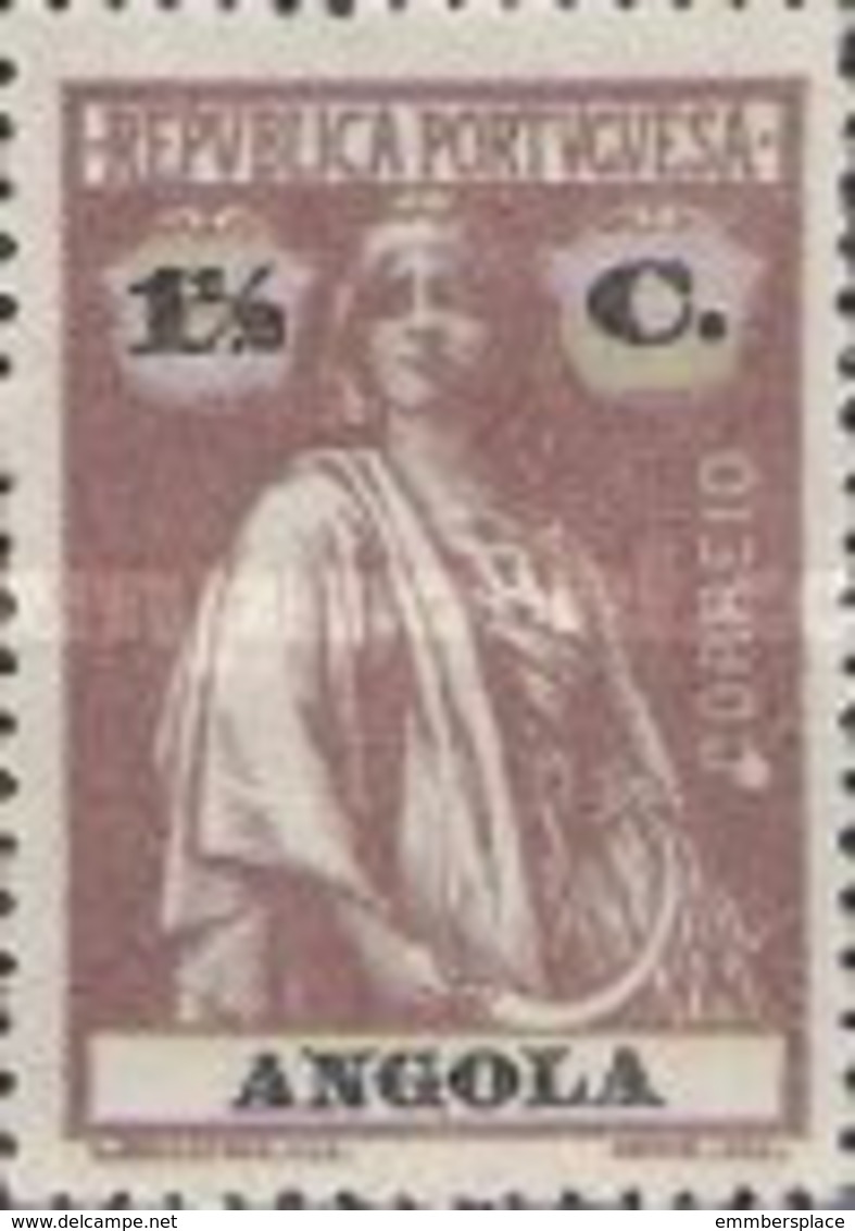 Angola - 1914-24 Ceres 1-1/2c MH * - Angola