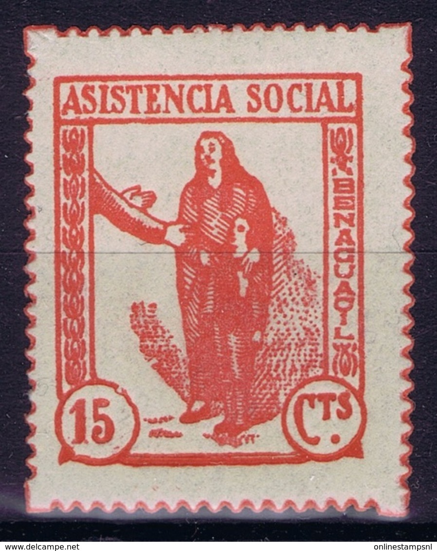 Spian : Asistencia Social Benaguaoil - Spanish Civil War Labels