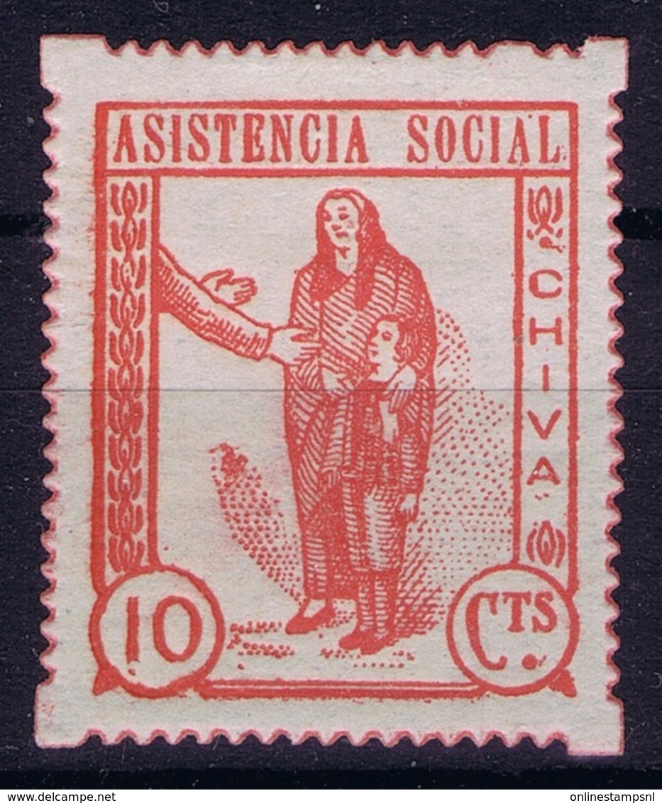 Spian : Asistencia Social CHiva - Spanish Civil War Labels