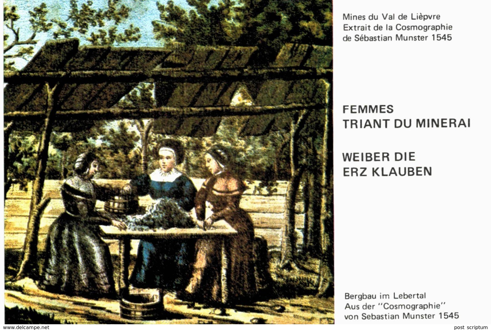 Val De Lièpvre - Mines - Femmes Triant Du Minerai - Lièpvre