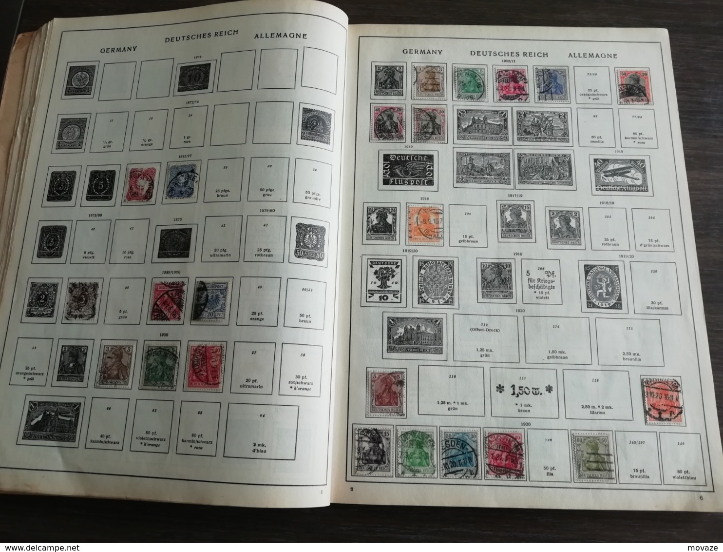 Schwaneberger Album Uit 1938 Met Postzegels Deutches Reich - Collections (en Albums)