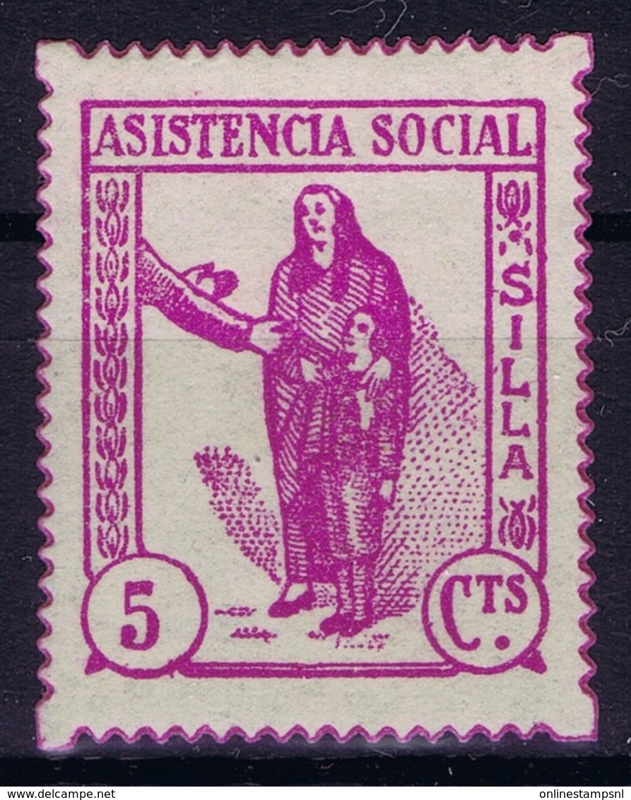 Spian : Asistencia Social Silla - Spanish Civil War Labels