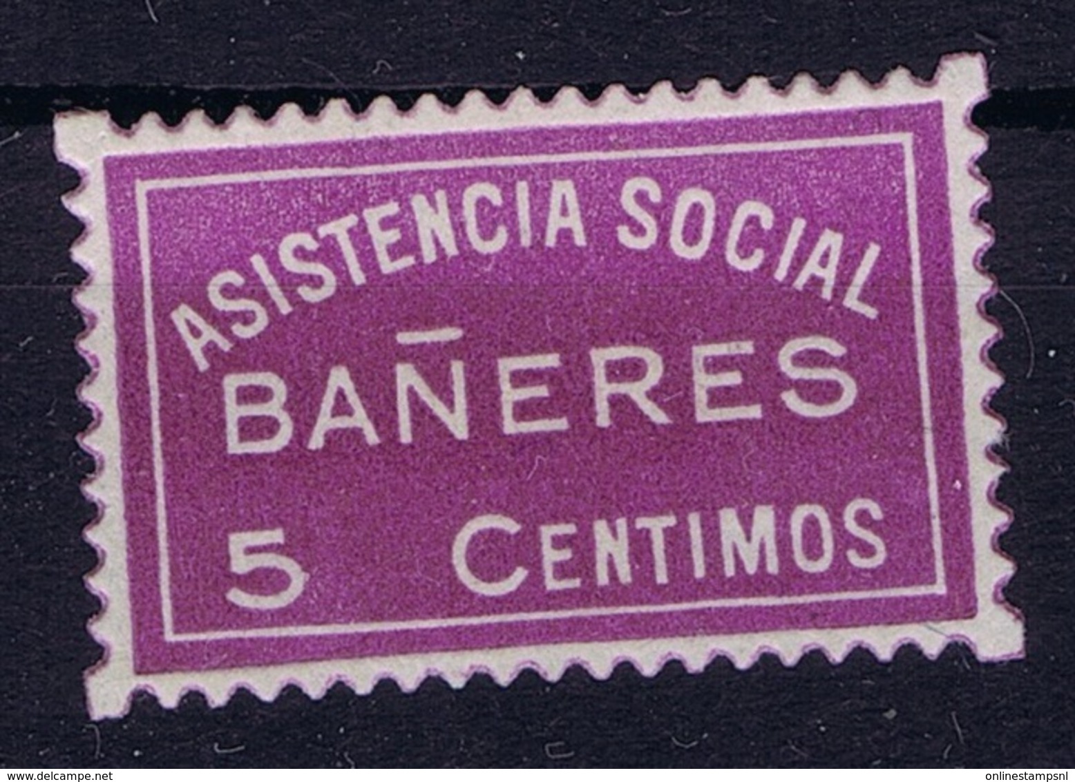 Spian : Asistencia Social Baneres - Spanish Civil War Labels