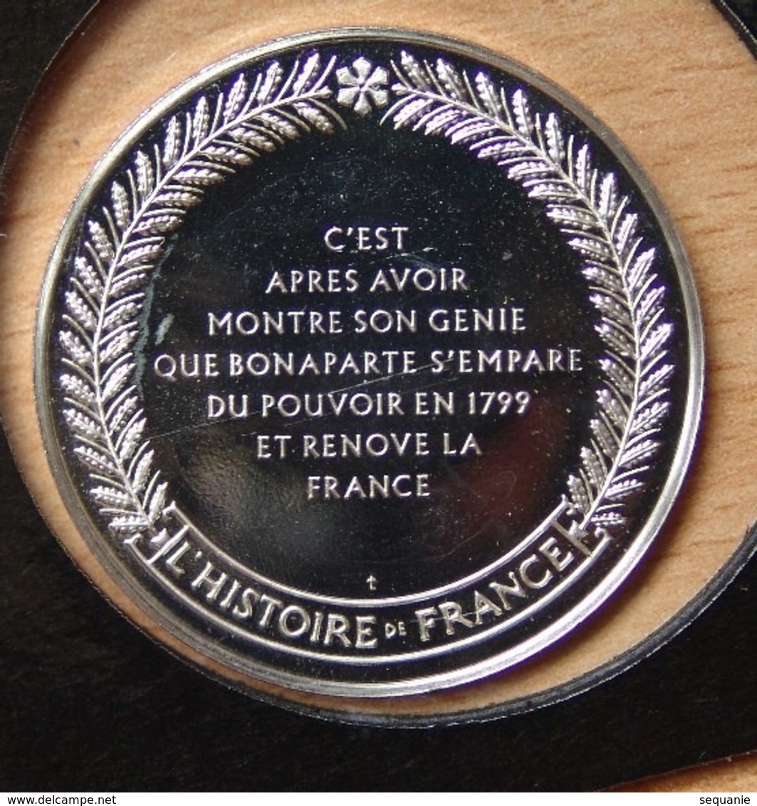 Médaille Bonaparte Argent Moderne - Profesionales / De Sociedad