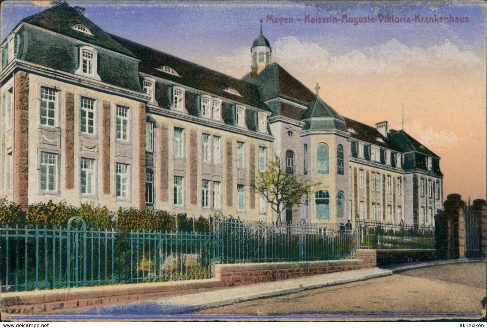 Ansichtskarte Mayen Kaiserin Auguste Viktoria Krankenhaus 1915 - Mayen