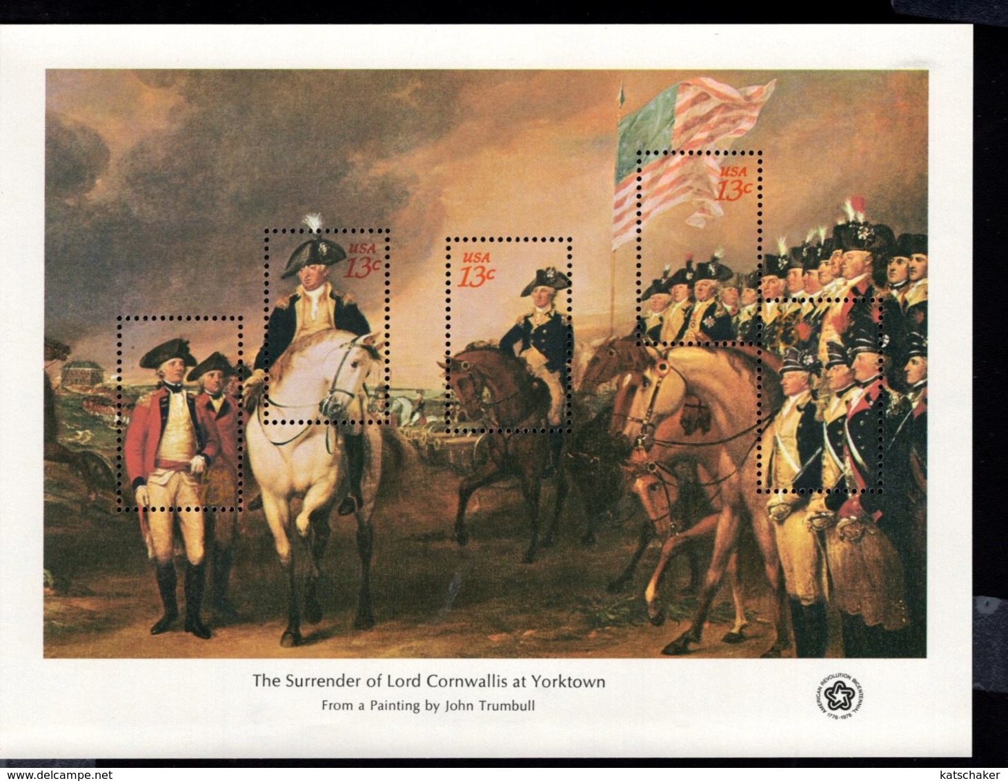 852361870 SCOTT 1686 POSTFRIS MINT NEVER HINGED EINWANDFREI (XX) - SURRENDER OF CORNWALLIS AT YORKTOWN BY JOHN TRUMBULL - Unused Stamps