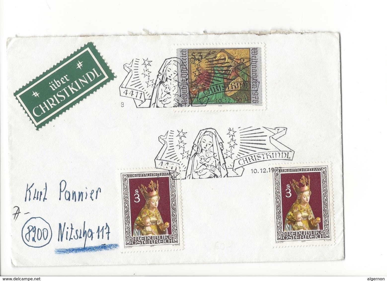 22491 - Christkindl 1977 Pour Nitscha 10.12.1977 - Kerstmis