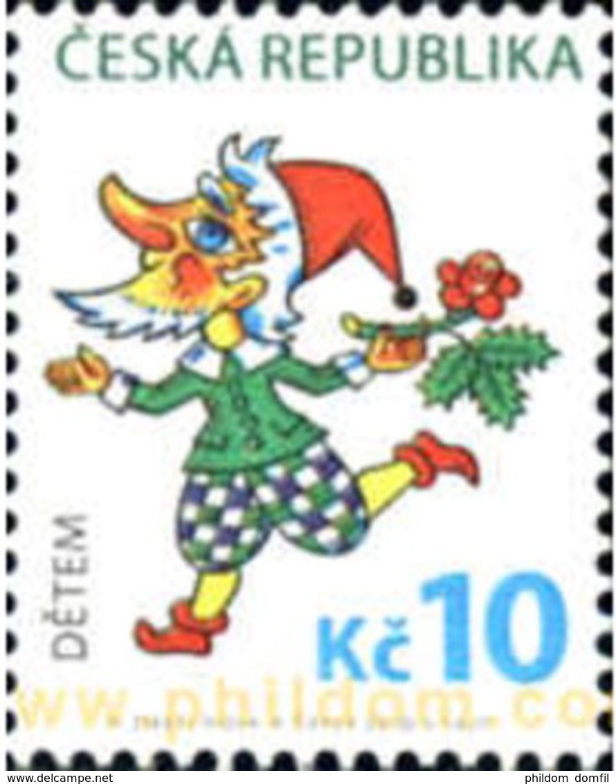 Ref. 250600 * MNH * - CZECH REPUBLIC. 2010. CHILDREN'S CHARITIES . PRO INFANCIA - Ungebraucht