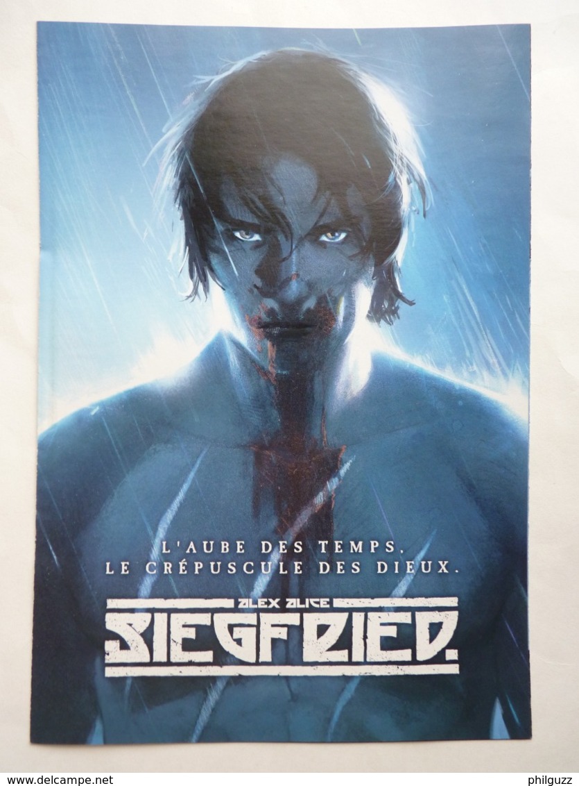 FLYERS  Dépliant DARGAUD SIEGFRIED ALICE 2008 - Objets Publicitaires